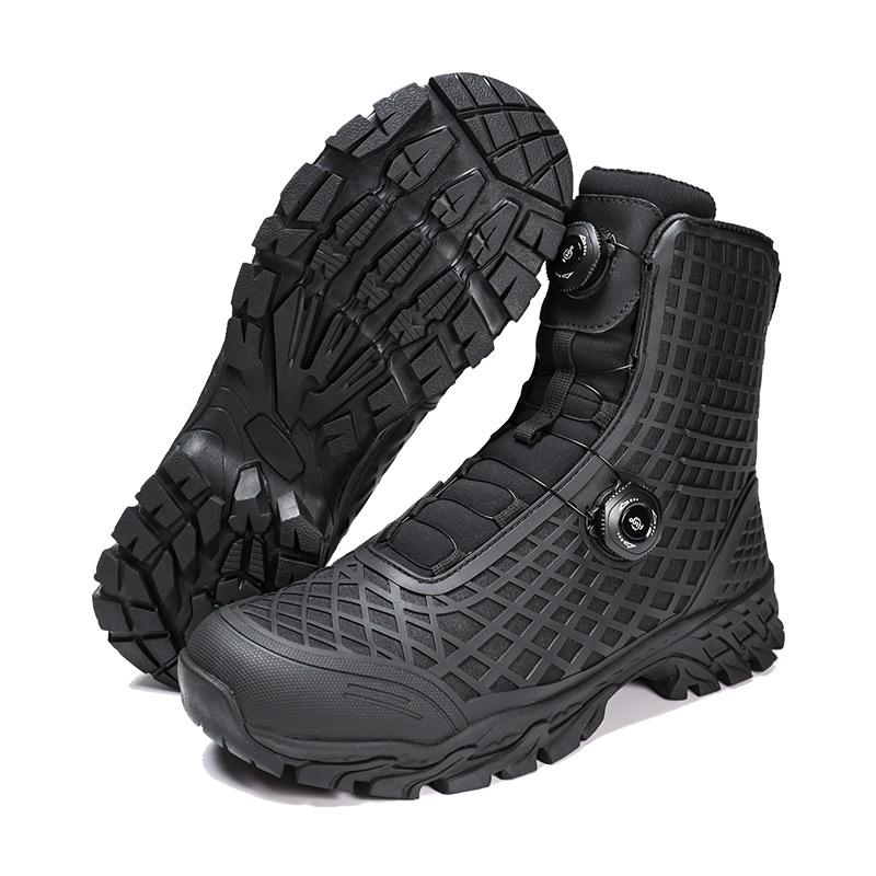 Dubbla fästsystem Combat Boots